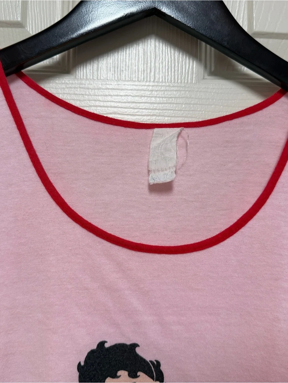 Vintage Betty Boop Pink Tank Top